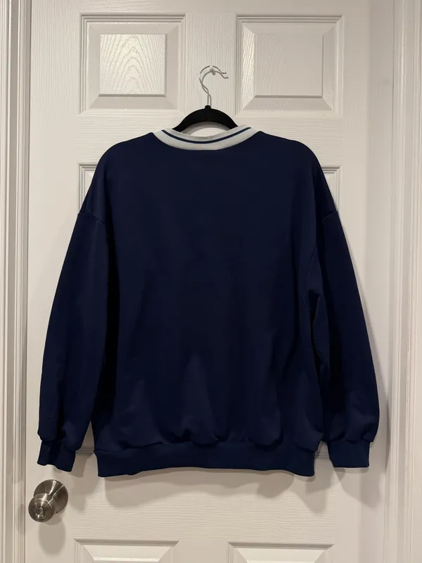 Navy Sweatshirt Blue Size L - Image 2