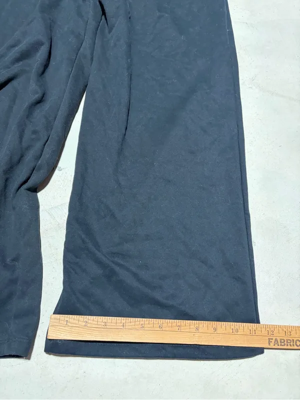 Halara NWT Black Wide-Leg sweatpants lounge Pants small regular - Image 6