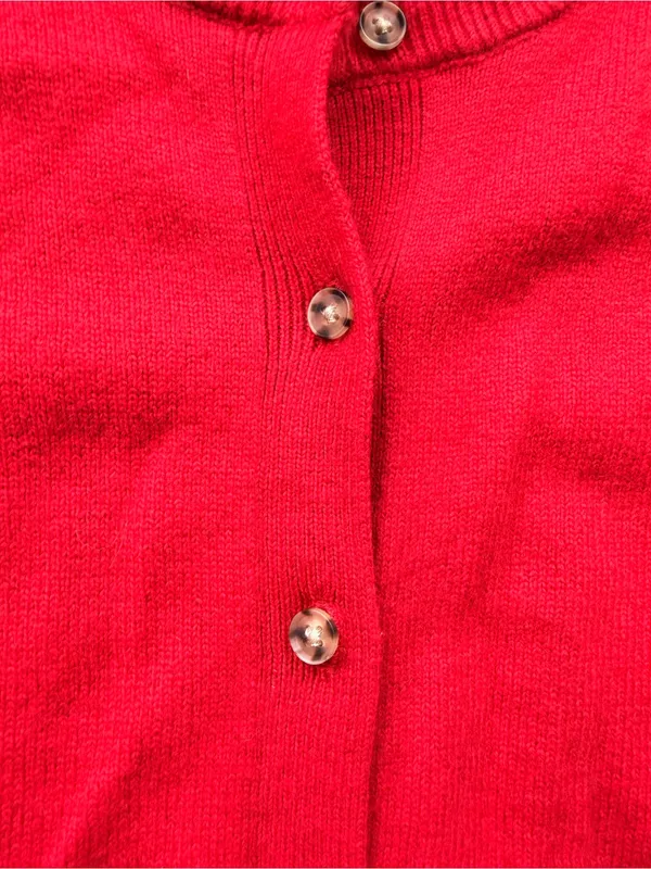 Gap Red Cashsoft Cardigan - Image 8