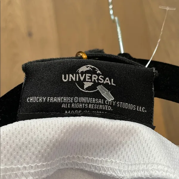 Universal Studios Chucky and Tiffany “Wanna Play?” Crop Baseball Jersey Medium - Image 4