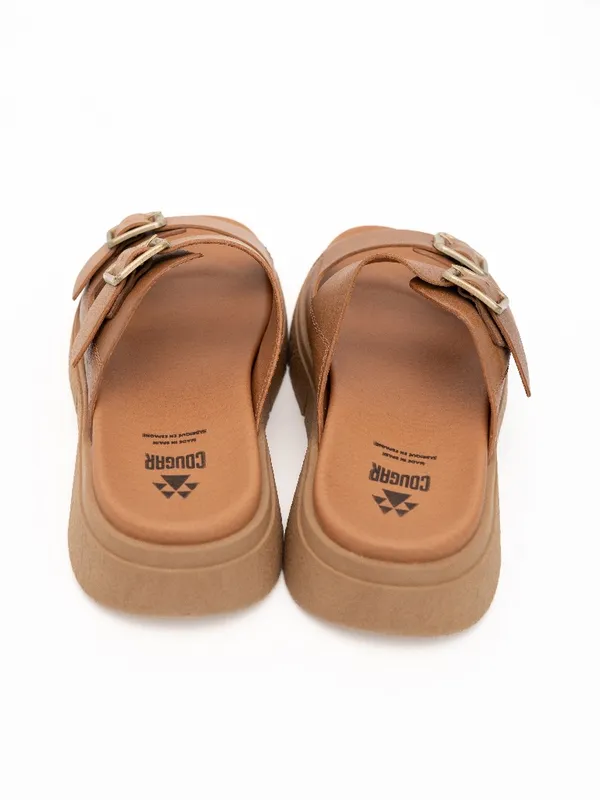 Cougar - Luxmotion Double Strap Slide‎ Sandals - Piera - Image 6