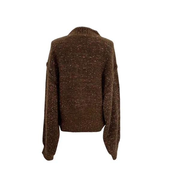 Urban Outfitters Kimchi‎ Blue Elise Confetti Knit Mockneck Pullover Sweater XL - Image 11