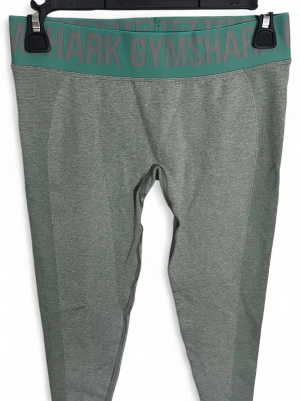 Gymshark Flex Low Rise Legging Women’s Size M Spring Green Marl/Jade Green - Image 3