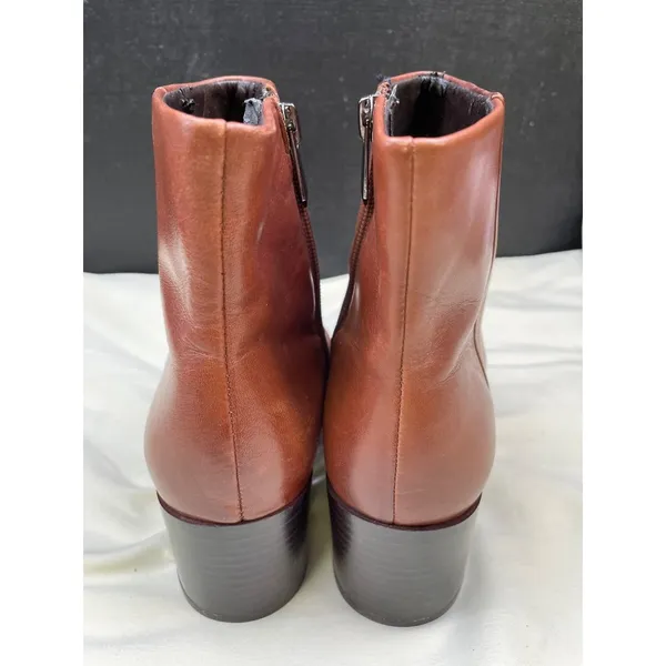 Sam Edelman Womens Brown Leather Ankle Boots Shoes SIze 6.5 SKU 6782 - Image 4