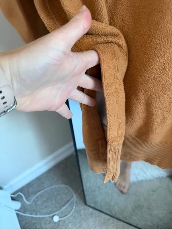 Aerie Rust Orange Crewneck Sweater - Image 4