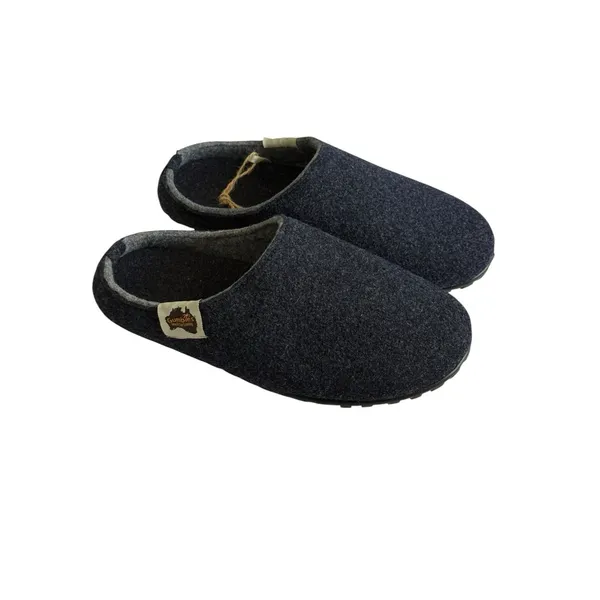 Gumbies Outback Indoor Outdoor Felt Slippers Womens 10 Mens 9 Dark Gray NWOT - Image 3