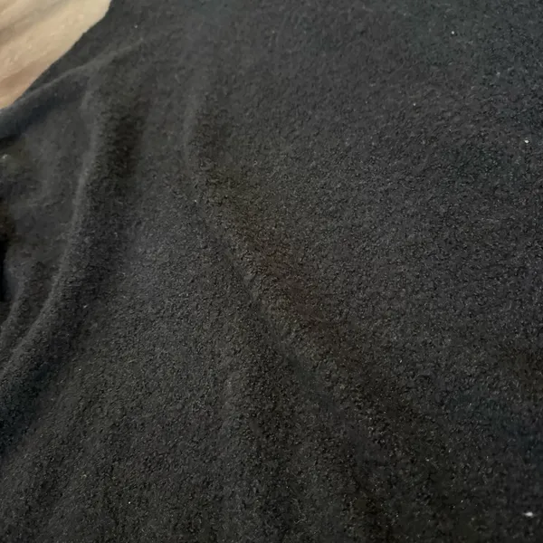 Aerie Black Wool Blend Turtleneck Oversized Sweater - Image 2