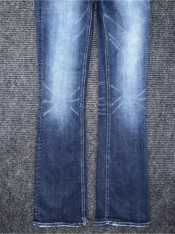 Buckle Black Fit No 53 Bootcut Stretch Jeans 28 x 34 LONG BBW2914 Dark Wash - Image 4