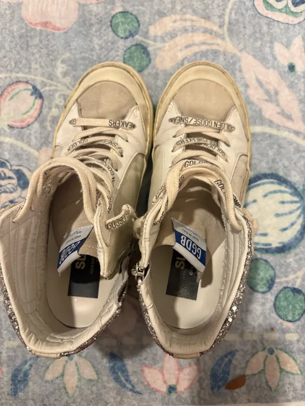 Golden Goose Slide High-Top Sneakers - Image 4