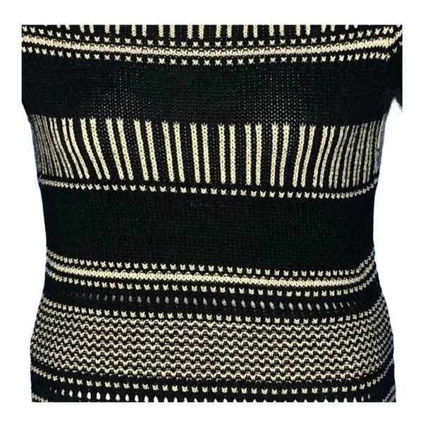 Roxy Knit Sweater Dress XS Gray White Cozy Cabin Core Fall Winter Dress - Image 5