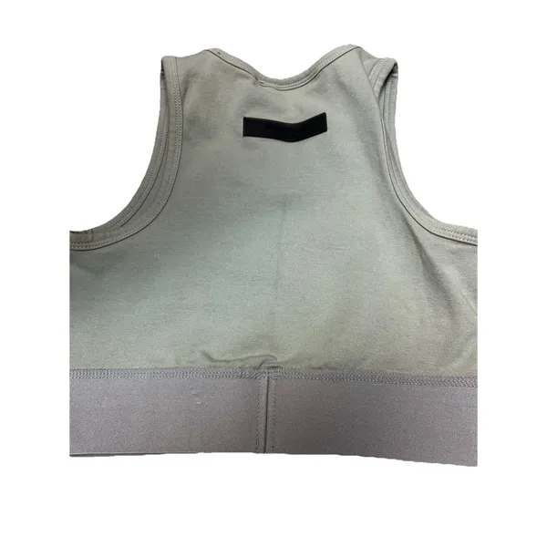 Fear of God Essentials Women Sport Tank Desert Taupe Size XXS EUC - Image 2
