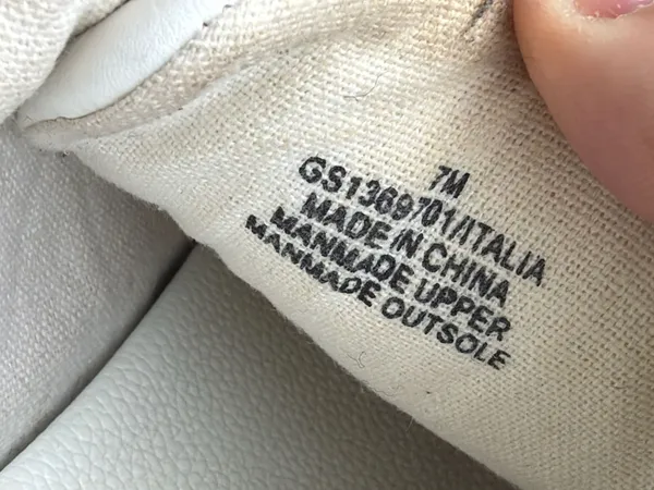 MIA Alta White and Tan Vegan Leather Sneakers Size 7 women - Image 8