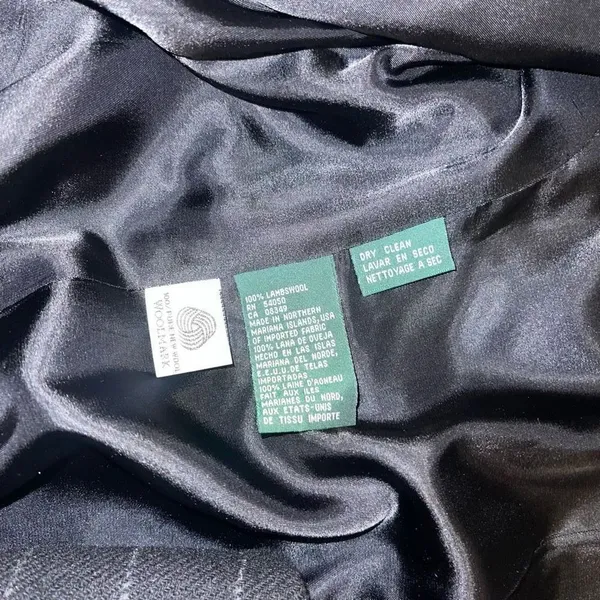 Lauren Ralph Lauren 100%Lambswool Pinstripe Blazer‎ - Image 4