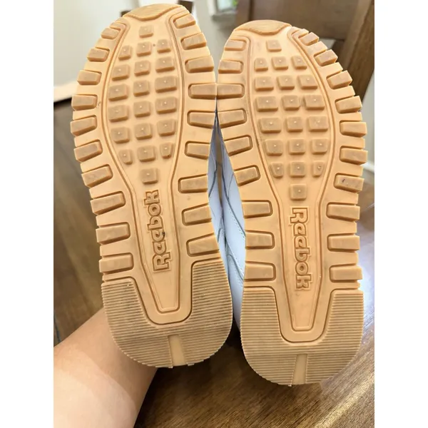 Size 6.5 - Reebok Glide Cloud White Gum W EUC - Image 7