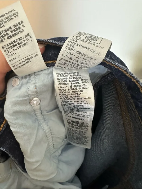 Levi’s Ribcage straight leg jeans 26 - Image 7
