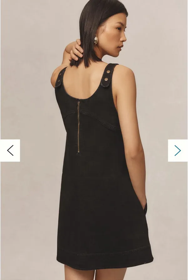 Pilcro Denim Shift Dress Anthropologie - Image 2