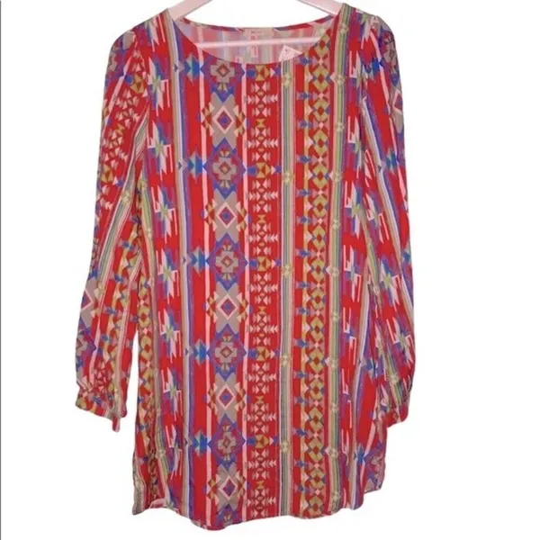 Everly size small boho shift dress; new with tags - Image 2