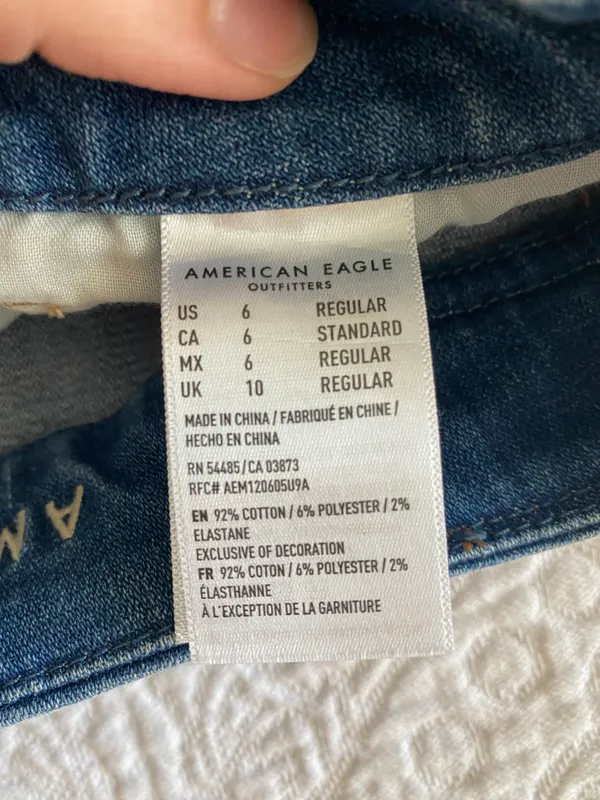 Denim Mini Skirt - Image 2