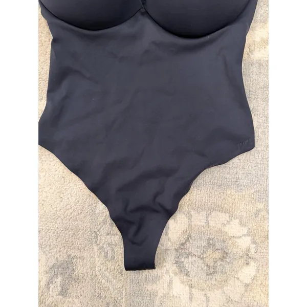 SKIMS Ultimate Body Onyx Black Push Up Thong Shaping Bodysuit Size M NEW $144 - Image 3