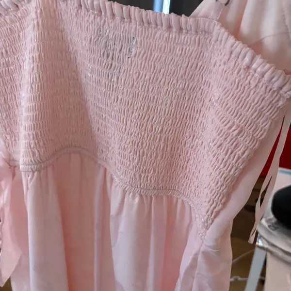 Pink long dress Size M - Image 4