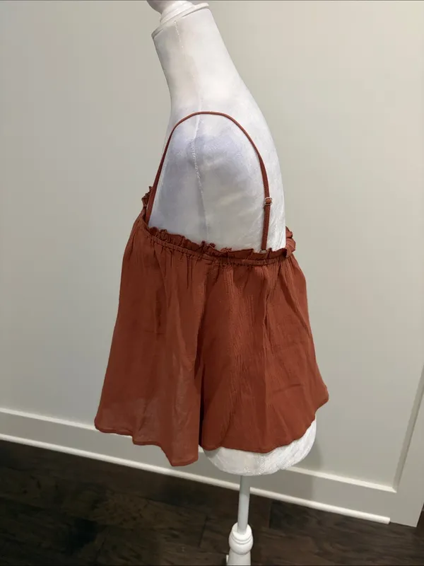 New With Tags Grade and Gather Cotton Top Sz M - Image 2