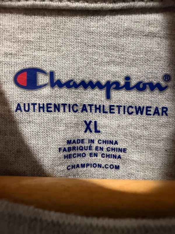 Champion Logo Oversized Shirt Lounge Athleisure Casual Y2K Summer Comfy Everyday - Image 4