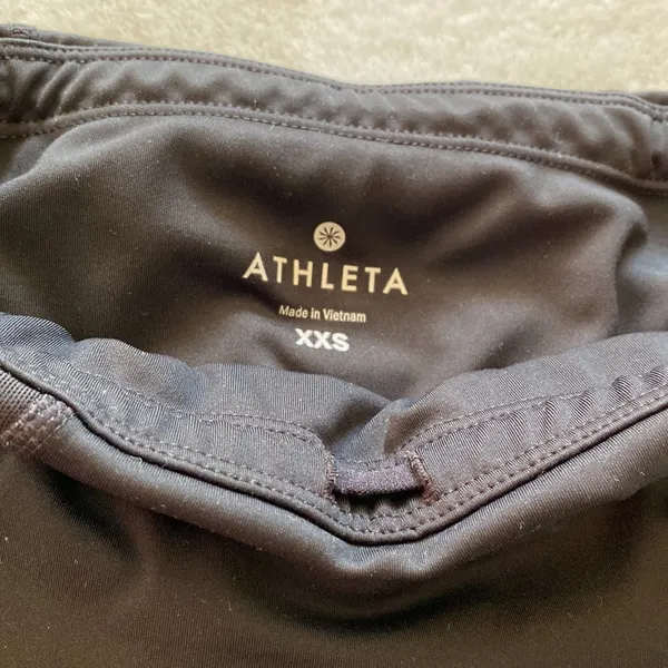 Athleta XXS mesh trim high rise legging tights - Image 3