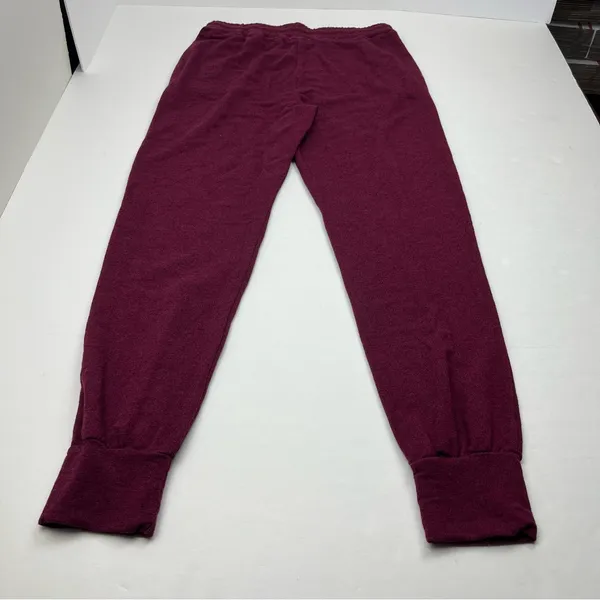 Sundry Jogger Womens Size 2 Medium 8‎ - 10 Burgundy Wine Pull-on Pant Pockets - Image 10