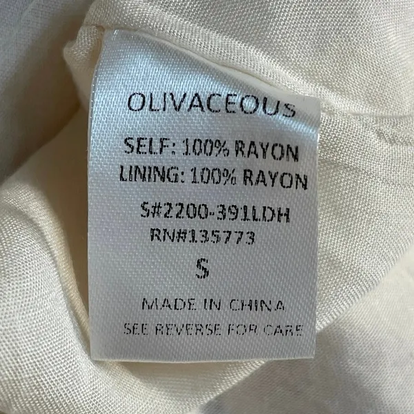 NEW Olivaceous Floral V Neck Smocked Sleeveless Maxi Tank Flare A-Line Dress S - Image 6
