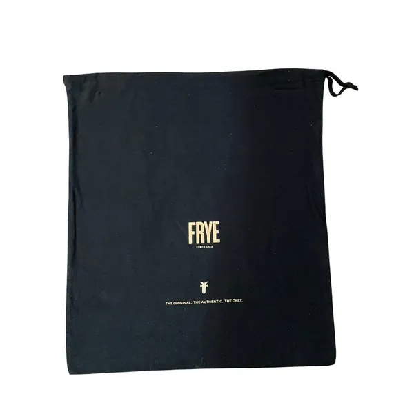 Frye Purse Storage Bag Used Black Tan - Image 3