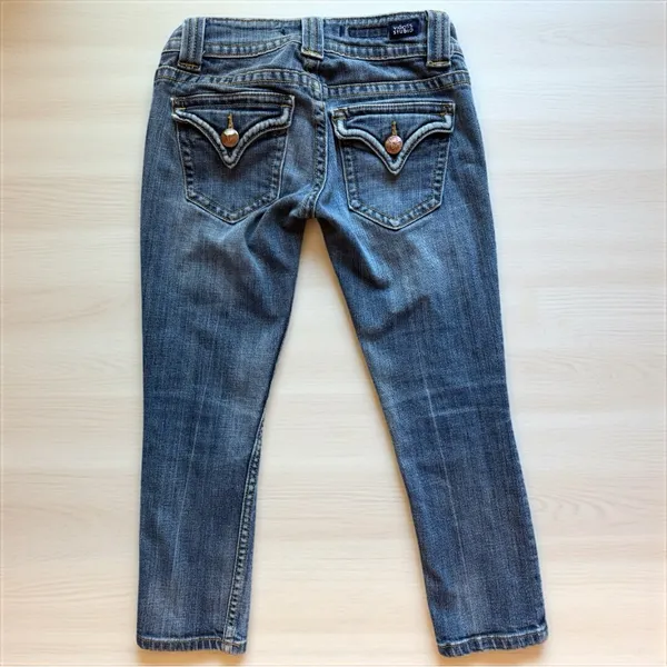 Vigoss Studio Y2K Flap Pocket Crop Jeans Women’s Size 00 / 24 - Image 3