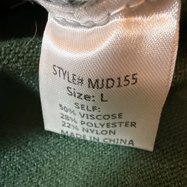 Shop The Mint All The Love Emerald Pearl Embellished Sweater Dress Sz Large - Image 7