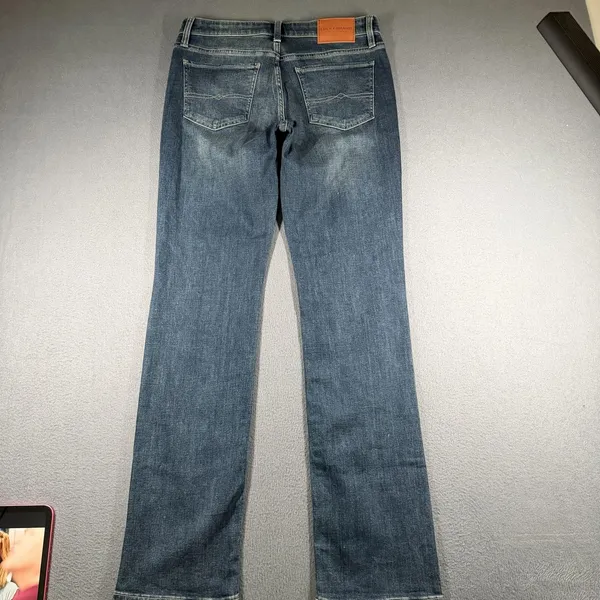Lucky Brand Sweet Straight Jeans Womens 6/28 Blue Medium Wash Mid Rise Stretch - Image 12
