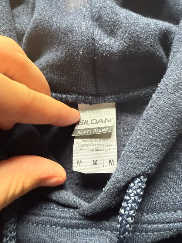 Travel hoodie Blue Size M - Image 3