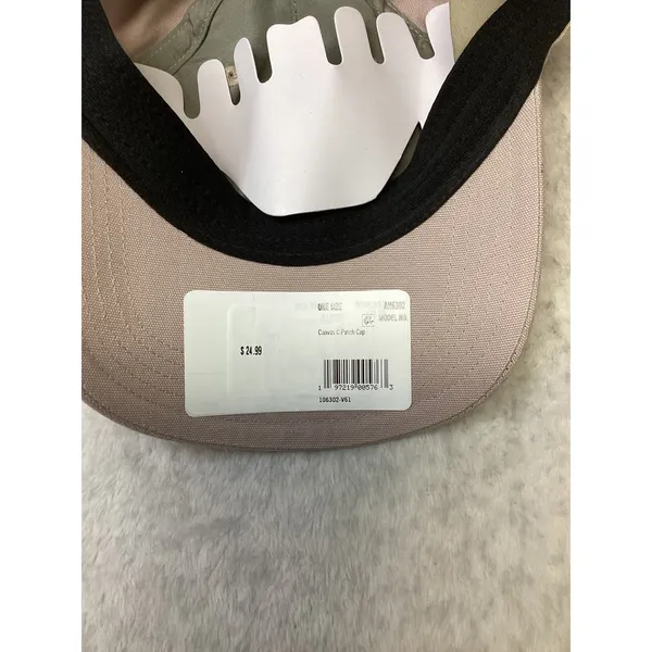 Carhartt Womens Canvas C Patch Cap Mauve Force Sweatband Hat AH6302 106302-V61 - Image 4