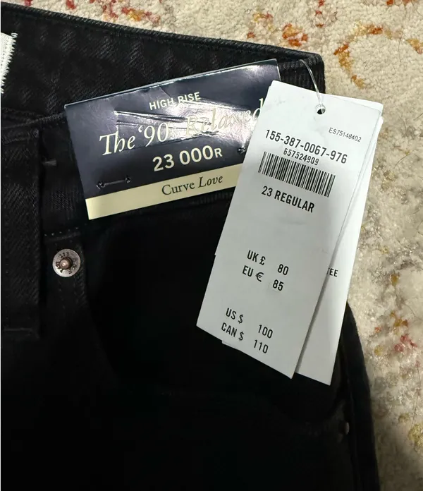 Abercrombie Jeans High-Rise Straight - Image 4