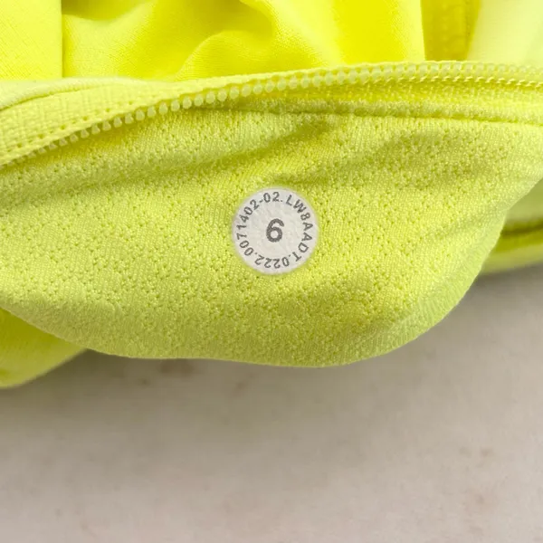 Lululemon Pace Rival Mid-Rise Skirt 15" Length Tall, Highlight Yellow - Image 2