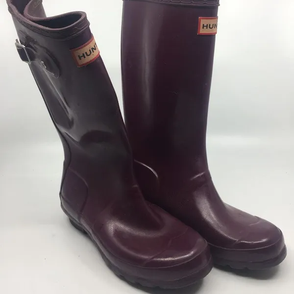 Unisex Hunter Boots Brown Size US 3M/4F - Image 5