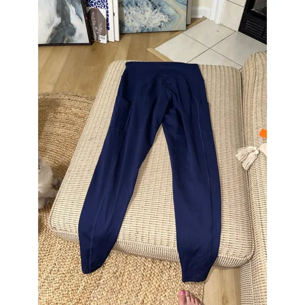 Aerie Navy Leggings - Image 4