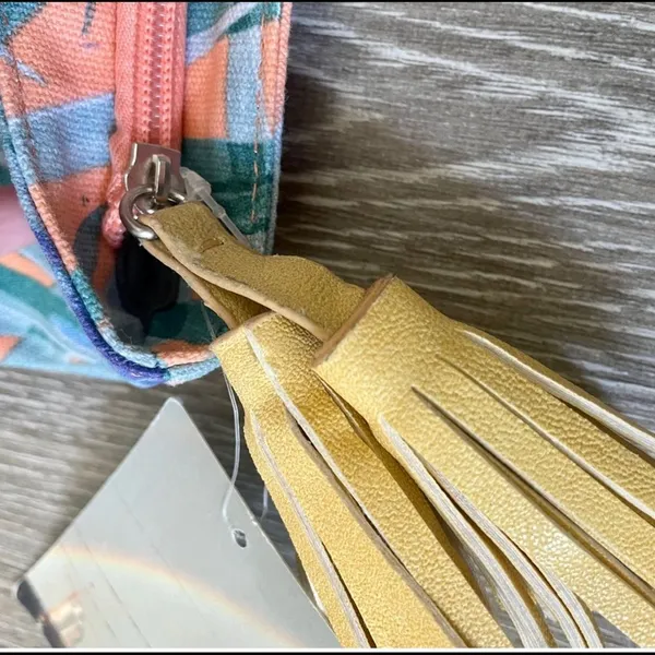Urban Outfitters Kimichi Blue clutch with tassel NWT - Image 6