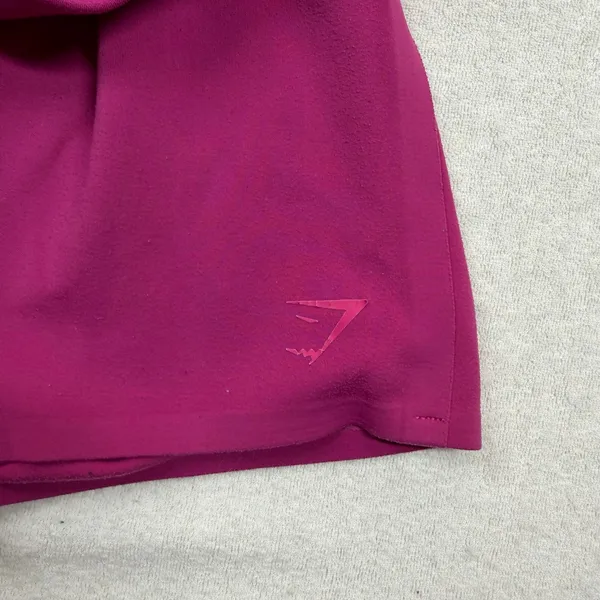 Gymshark Studio Shorts Women’s Small Magenta Pink High Rise 4” Yoga Workout - Image 3