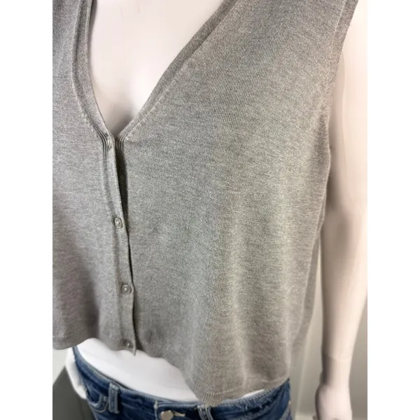Cute Vest Size L/XL Gray Size L - Image 2