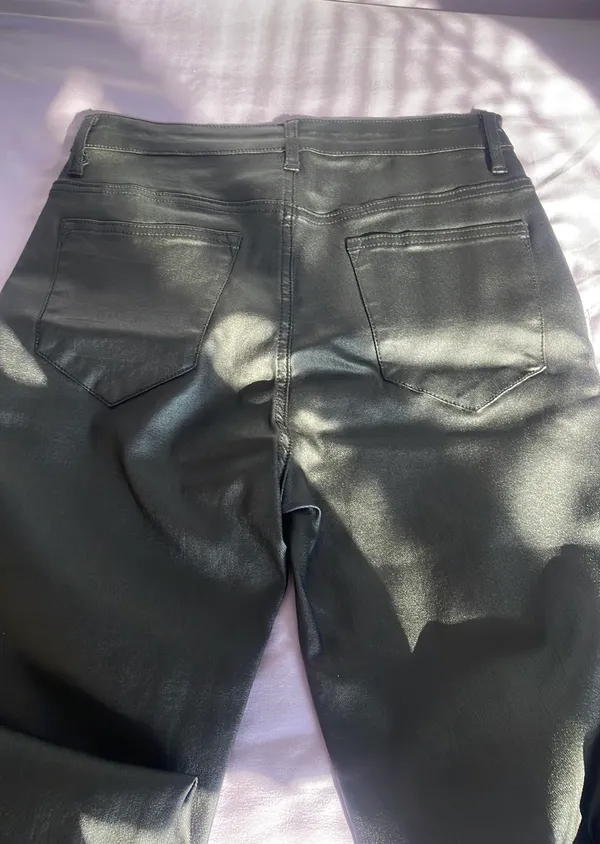 Edikted Leather Pants - Image 4