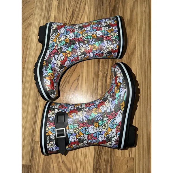 Skechers BOBs S 7 for Dogs Women's Raining Cats & Dogs Ankle Rain Boots - Image 2