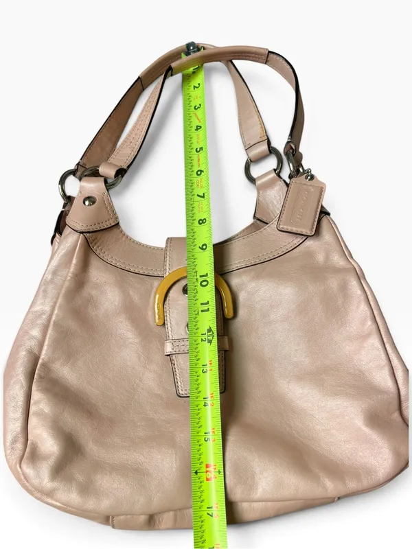 Coach Soho Leather Hobo Bag F17219 in Shell Pink - Image 14