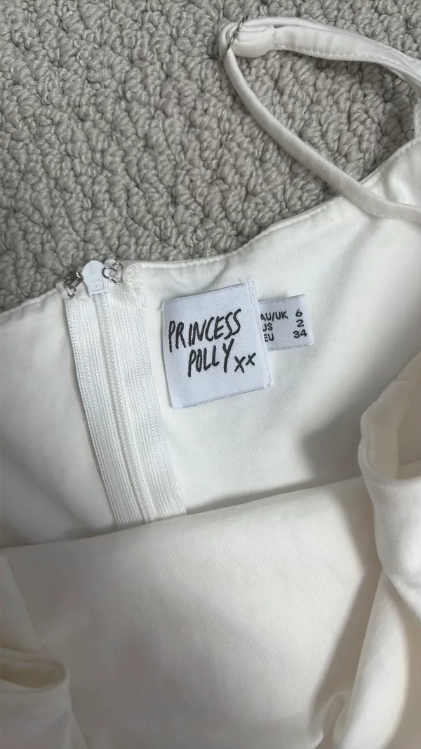 Princess Polly White Dress - Image 3