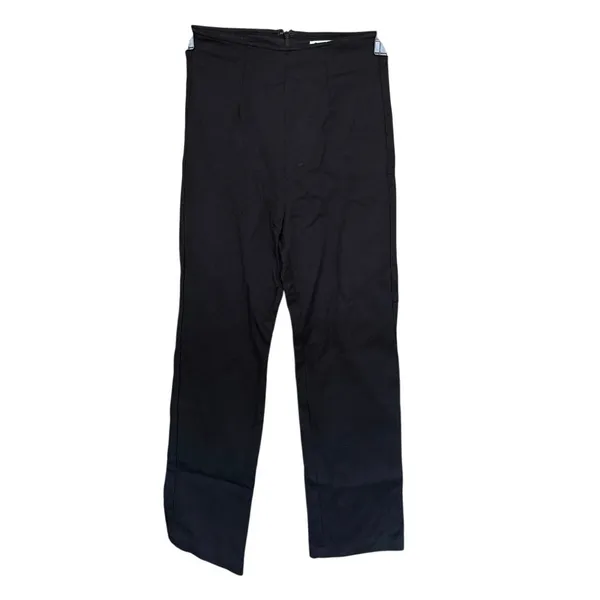 Reformation Black Straight Leg Pants Size 2 XS - Image 2