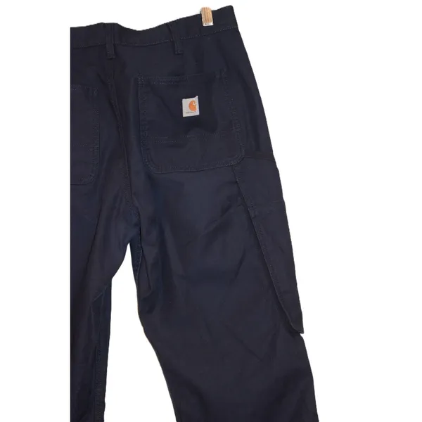 NWOT Carhartt‎ Women's Navy Blue Cargo Work Pants Size 8 Regular Utility - Image 3