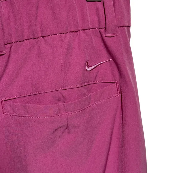 Nike Dri-Fit Button Front Shorts Pink XL - Image 5