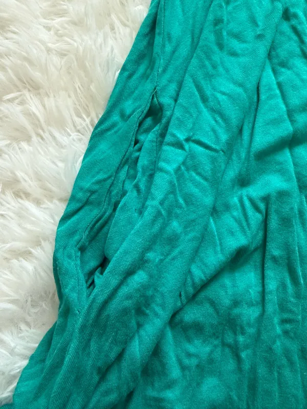 Teal dress with pockets Green - Image 2